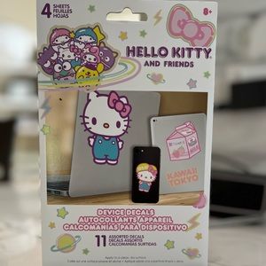 Hello Kitty device decals NWT